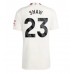 Günstige Manchester United Luke Shaw #23 3rd Fussballtrikot 2023-24 Kurzarm